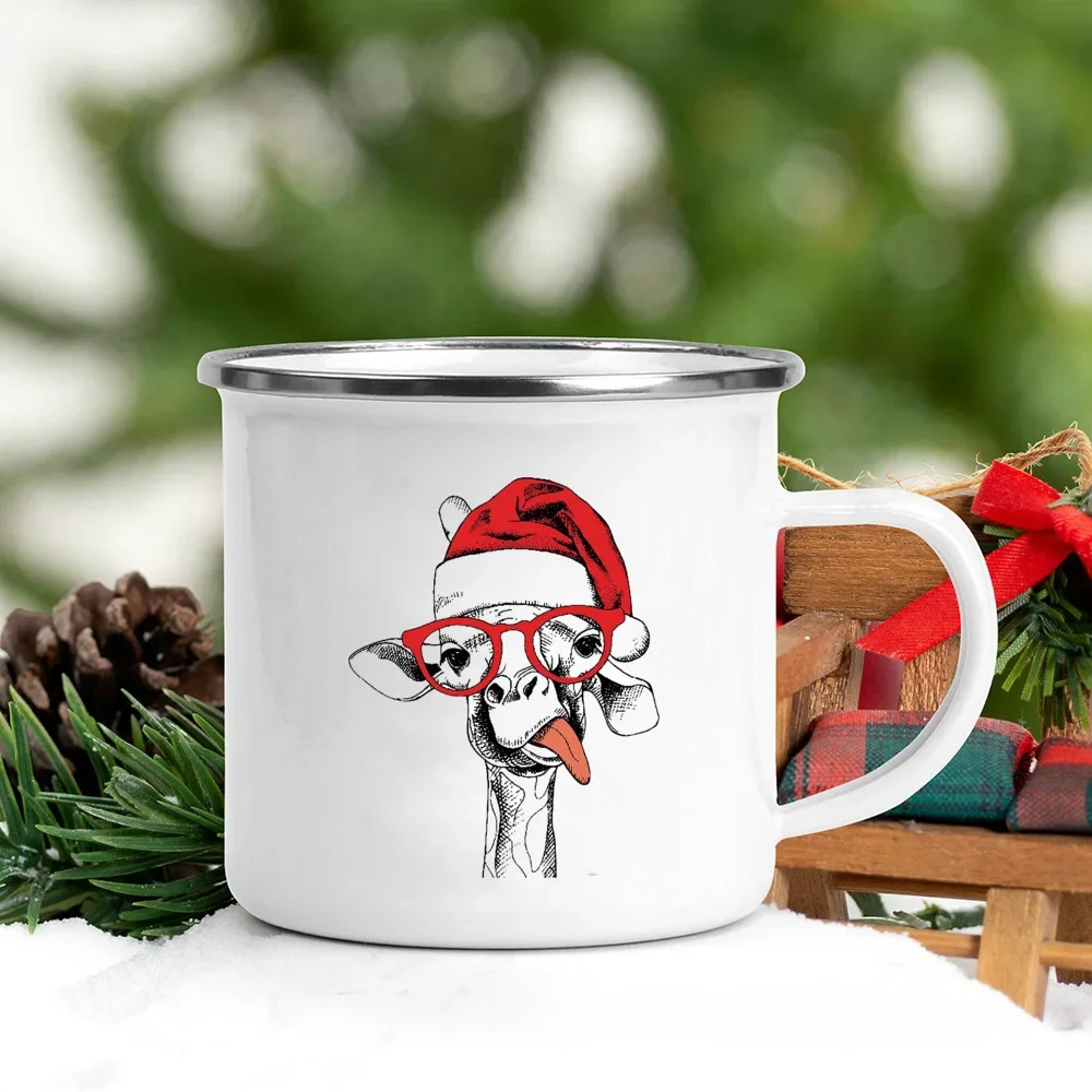 Handle Enamel Mugs Santa Hat A - огляд і ціна Wine Beer Hat