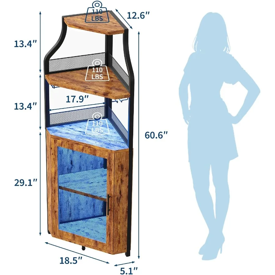 Corner Bar Cabinet for Home Us - огляд і ціна Wine & Beer Guayaquil