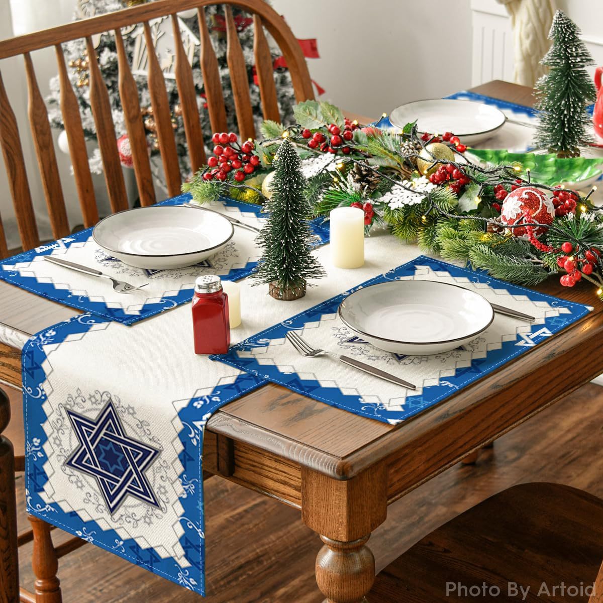 8Pcs Jewish Holiday Placemat S - огляд і ціна Cocktail Shaker Set