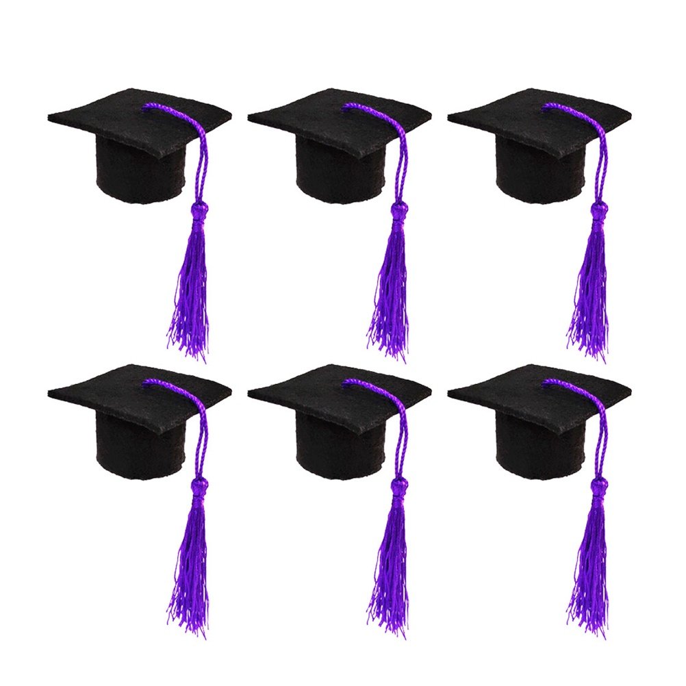 6Pcs Doctoral Wine Bottle Cap  - огляд і ціна Wine Beer Hat