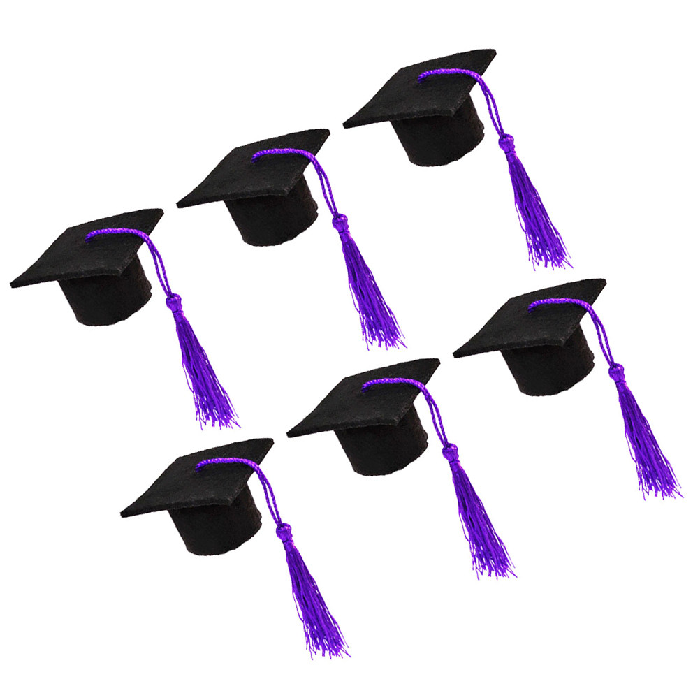 6Pcs Doctoral Wine Bottle Cap  - огляд і ціна Wine Beer Hat