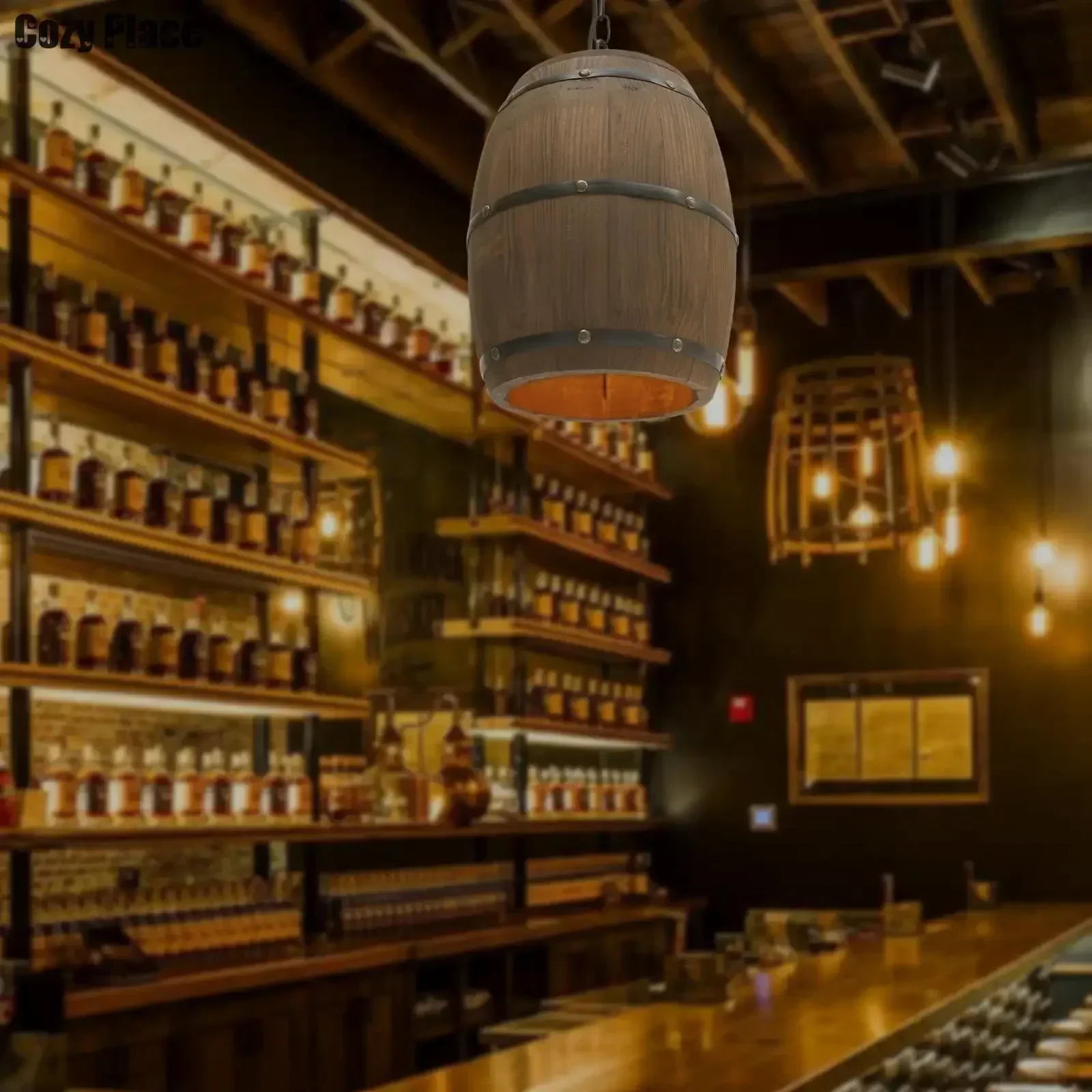 Rustic Lamp Vintage Chandelier - огляд і ціна Wine & Beer Guayaquil